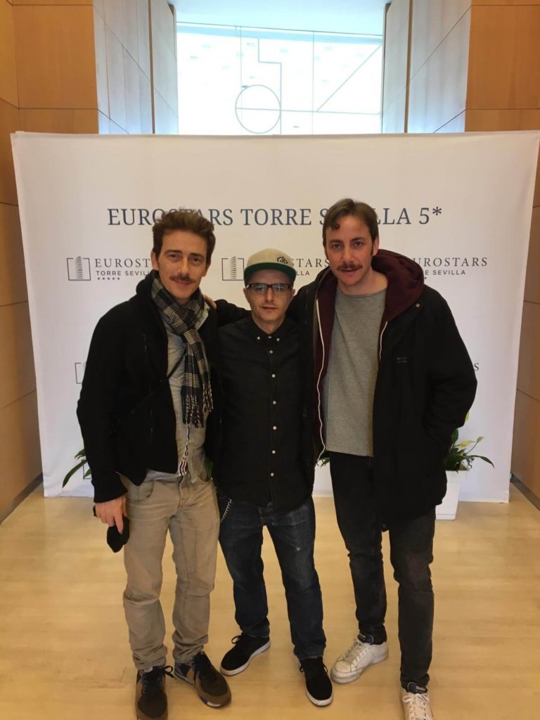 Víctor Clavijo, Darío Paso y Pepe Lorente en el Eurostars Torre Sevilla 5*